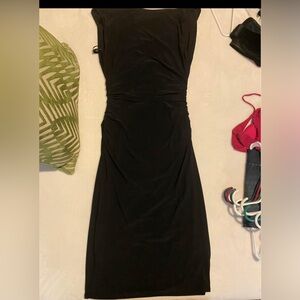 Vintage Ralph Lauren Size 6 Black Dresss